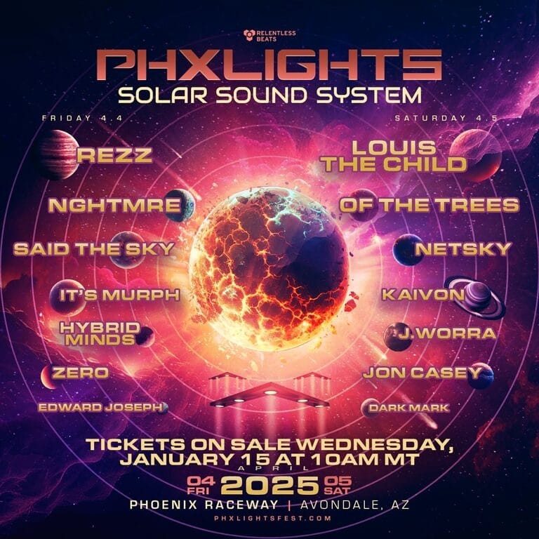 PHXLIGHTS: Solar Sound System 2025 – Arizona’s Premier EDM Festival Lands in Phoenix This April