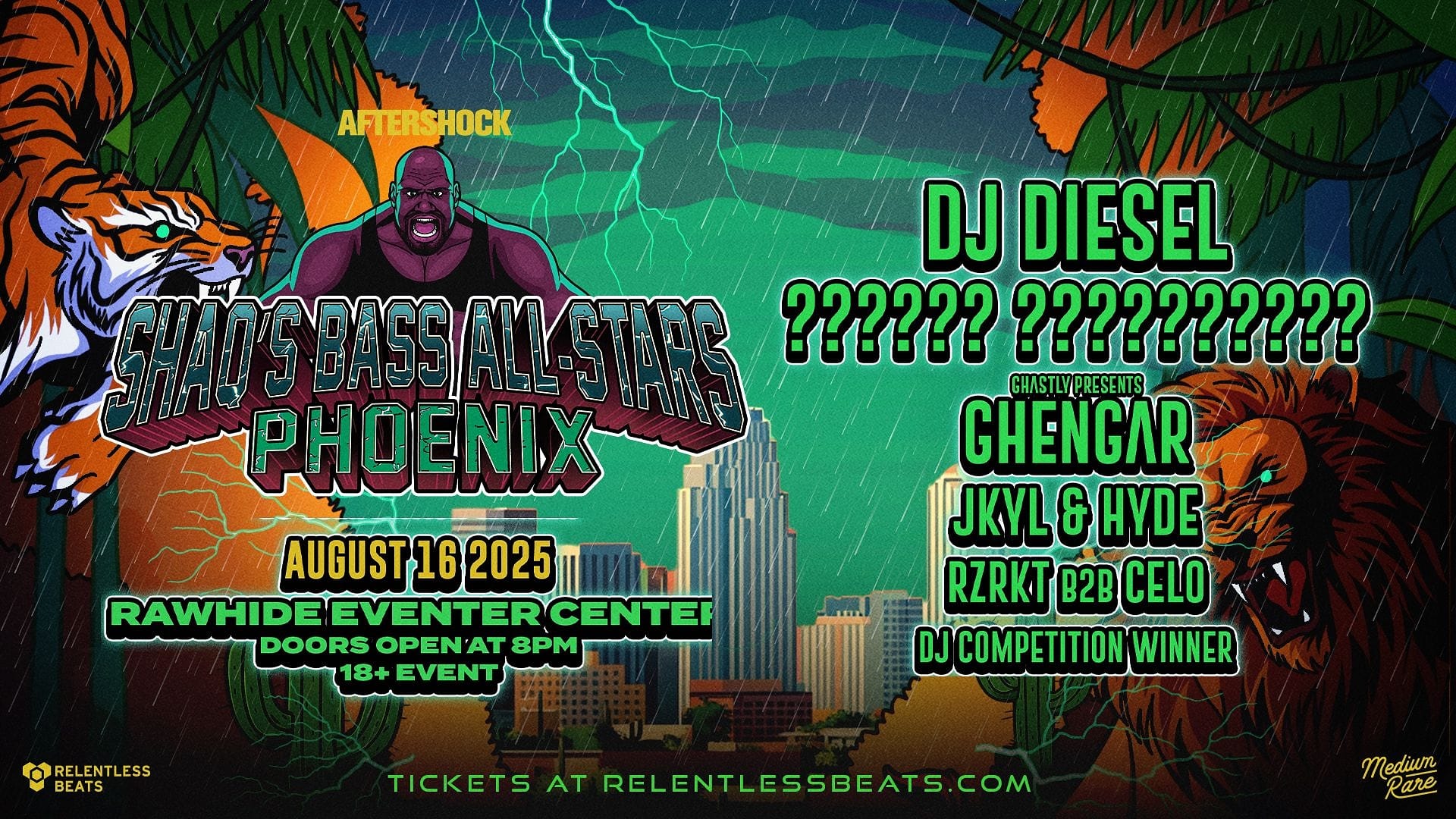 Shaq's Bass All-Stars Phoenix 2025