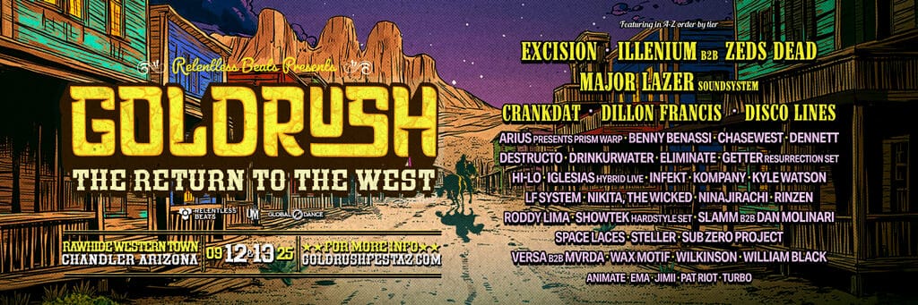 Goldrush 2025 Lineup