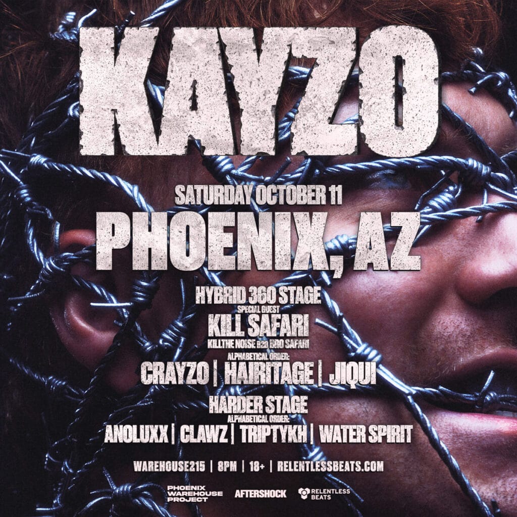 Kayzo Rage Kayzo Is Bringing His Genre-Bending Sound To Phoenix Warehouse Project
