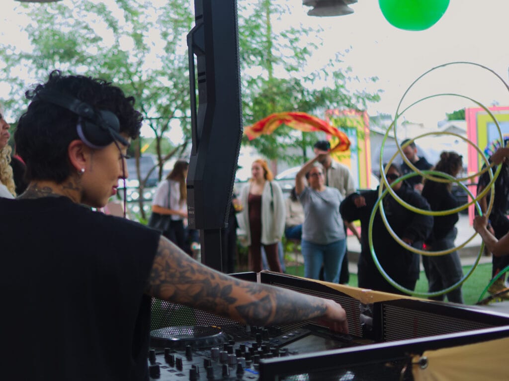 cl2 There’s something happening in Phoenix that doesn’t look like traditional nightlife, networking, wellness culture, or entertainment—but somehow contains pieces of all of them. It’s called Club Lumen, and it's led by community builder, facilitator, and joy-activator Zoë Bibbes, whose mission is simple: create environments where people feel safe enough to express themselves.