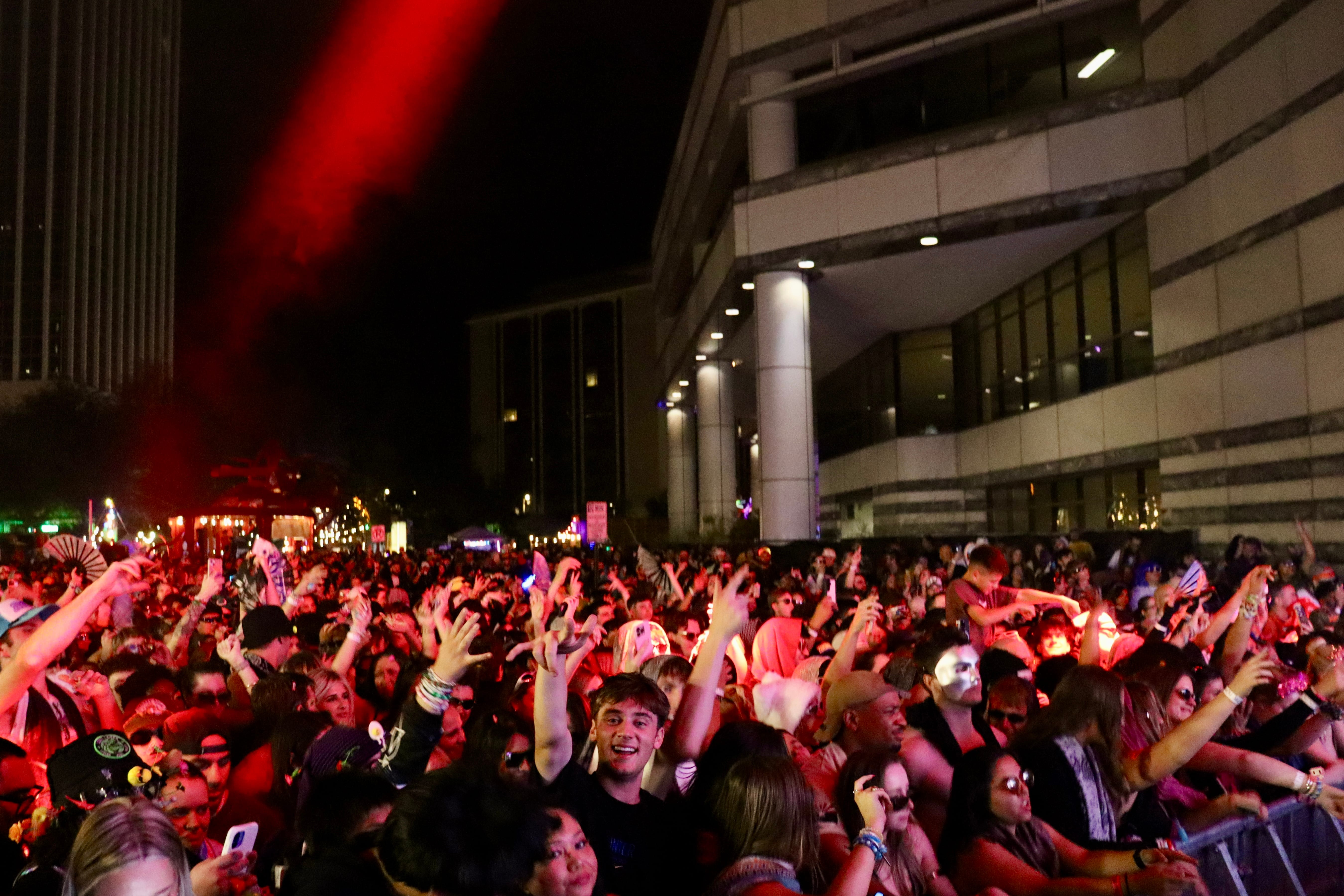 Crowd at a recent Relentless Beats event
