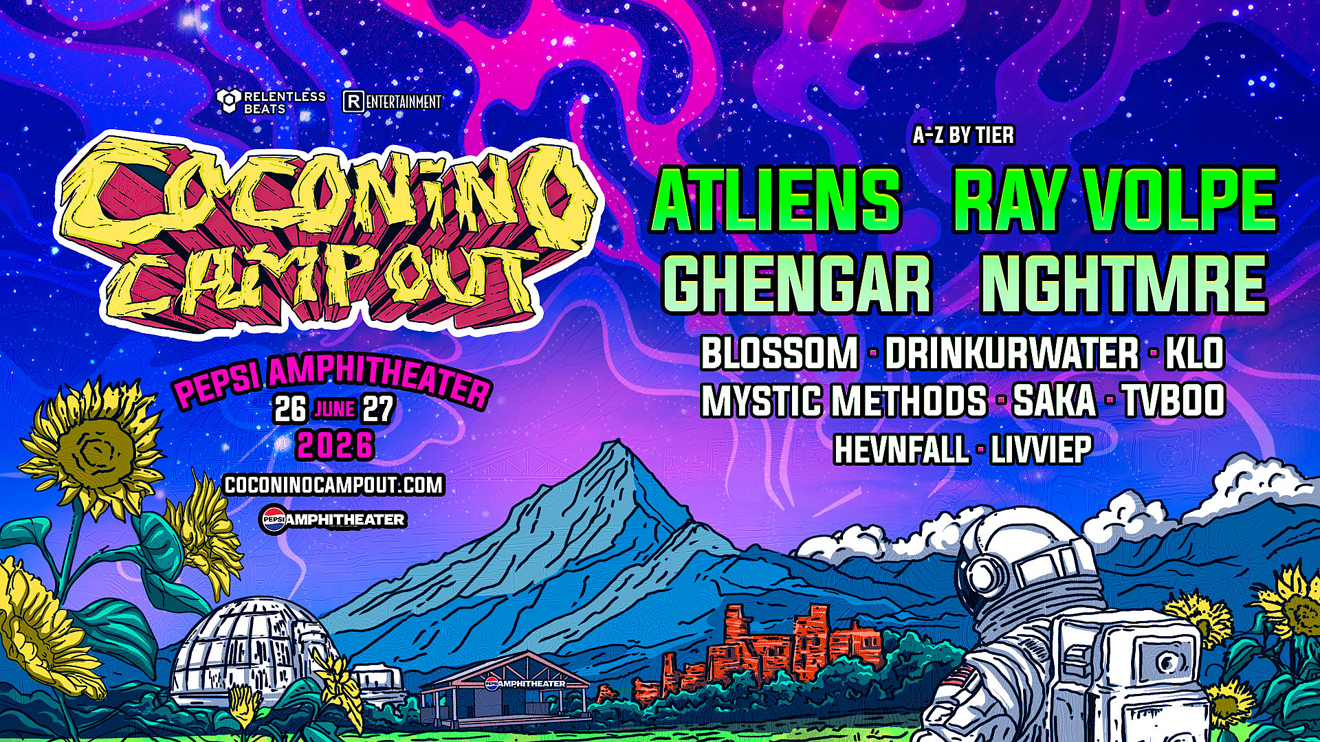 Coconino Campout 2026 Brings Bass Music and Camping Back to Flagstaff, AZ 1 Cococino26