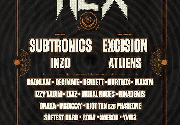 HEX Music Festival Summons Subtronics, Excision, INZO, ATLiens, and More for a Two-Night Halloween Bass Ritual