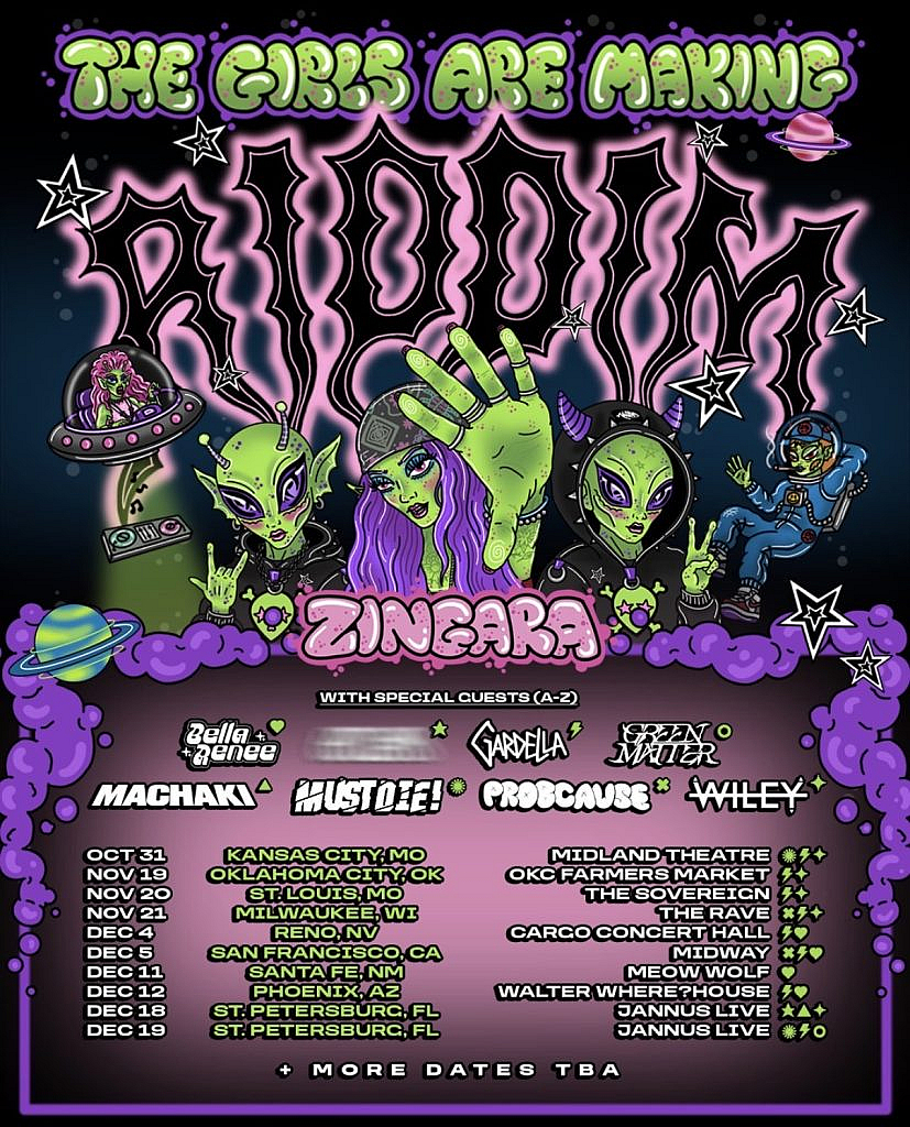 img 2724 Zingara has officially renamed her upcoming headlining run “The Aliens Are Making Sounds Tour” after criticism surrounding its original title and supporting lineup escalated into alleged threats and doxxing.