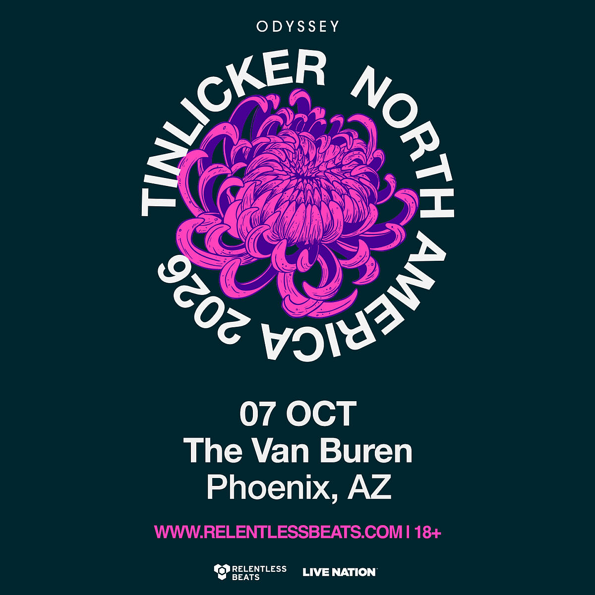 Tinlicker Brings Their Immersive Sound to Phoenix on October 7 1 261007-Tinlicker-1x1_-1200x1200